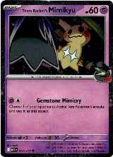 Team Rocket's Mimikyu - 097/217 (Cosmos Holo) (097/217) — card price