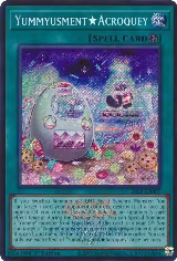 YummyusmentAcroquey (Emblazoned Secret Rare) (26LP-EN007) — card price