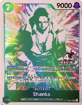 Shanks (4th Anniversary Treasure Campaign Pack) (OP14-027), One Piece Promotion Cards — One Piece card price