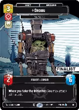 Grogu -  Yes. Yes. Yes. (Finalist) (16), Sector and Regional Promos: Season 2 — Star Wars card price
