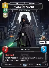 Luke Skywalker -  Answering the Call (Top 8) (22), Sector and Regional Promos: Season 2 — Star Wars card price