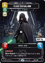 Luke Skywalker -  Answering the Call (Top 4) (22), Sector and Regional Promos: Season 2 — Star Wars card price