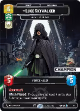 Luke Skywalker - Answering the Call (Champion) (22) — card price