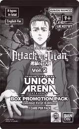 Attack on Titan Vol. 2 - Box Promotion Pack, UEX07BT: Attack on Titan Vol. 2 — Union Arena sealed product price