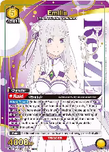 Emilia (027) (Box Topper Gold Foil) (UE24BT/REZ-1-027), Re:ZERO -Starting Life in Another World- — Union Arena card price