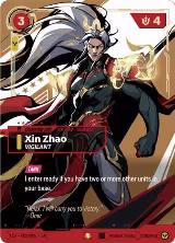 Xin Zhao, Vigilant (T1 Worlds Champion Signature Edition Bundle) (T1S 002/005), T1 2025 Worlds Champion Bundles — Riftbound card price
