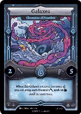 Galaxea - Champion of Poseidon (ETH-10), Shattered Stars - Ethereal — Elestrals card price