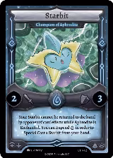 Starbit - Champion of Aphrodite (ETH-12), Shattered Stars - Ethereal — Elestrals card price
