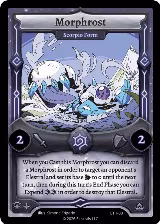 Morphrost - Scorpio Form (ETH-30), Shattered Stars - Ethereal — Elestrals card price