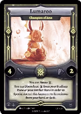Lumaroo - Champion of Ares (ETH-33), Shattered Stars - Ethereal — Elestrals card price