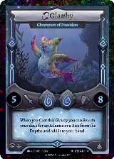 Glauby - Champion of Poseidon (Stellar) (ETH-R1) — card price