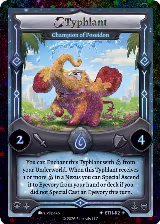 Typhlant - Champion of Poseidon (Stellar) (ETH-R2), Shattered Stars - Ethereal — Elestrals card price