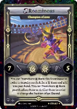Roominous - Champion of Ares (Stellar) (ETH-R7), Shattered Stars - Ethereal — Elestrals card price