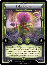 Sakurasaur - Champion of Demeter (SSH-SD010) — card price