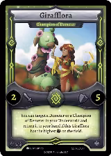 Girafflora - Champion of Demeter (SSH-SD011) — card price