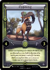Cyprong (SSH-SD017), Divine Champions: Snowshade Starter Decks — Elestrals card price
