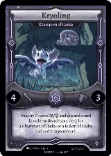 Kryoling - Champion of Hades (SSH-SD031) — card price
