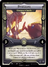 Drataura - Champion of Apollo (SSH-SD037), Divine Champions: Snowshade Starter Decks — Elestrals card price