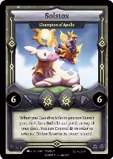 Solstox - Champion of Apollo (SSH-SD041) — card price