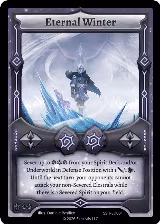 Eternal Winter (SSH-SD081), Divine Champions: Snowshade Starter Decks — Elestrals card price
