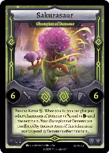 Sakurasaur - Champion of Demeter (SSH-010) — card price