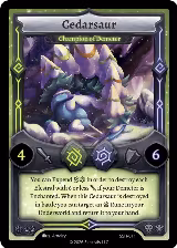 Cedarsaur - Champion of Demeter (SSH-011) — card price