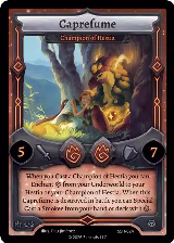 Caprefume - Champion of Hestia (SSH-024) — card price