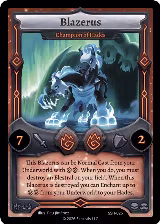 Blazerus - Champion of Hades (SSH-026), Divine Champions: Snowshade — Elestrals card price