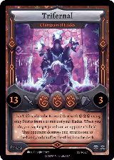 Trifernal - Champion of Hades (SSH-027), Divine Champions: Snowshade — Elestrals card price