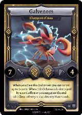 Galvenom - Champion of Zeus (SSH-039) — card price