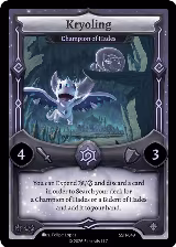 Kryoling - Champion of Hades (SSH-049) — card price
