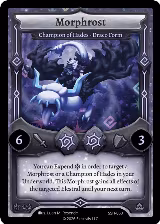 Morphrost - Champion of Hades - Draco Form (SSH-053) — card price
