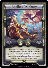 Apollo's Prophecy (SSH-095) — card price