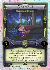Aardbud - Champion of Dionysus (Stellar) (SSH-R01) — card price