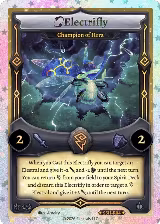 Electrifly - Champion of Hera (Stellar) (SSH-R04) — card price
