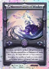 Necromancy of Hades (Stellar) (SSH-R10) — card price