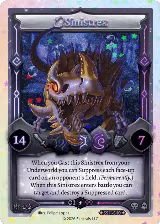 Sinistrex (Serialized) (SSH-S10), Divine Champions: Snowshade — Elestrals card price