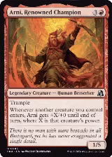 Arni, Renowned Champion (243) — card price