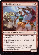 Skilled Battlecarver (92) — card price