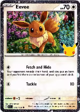 Eevee - 116/128 (30th Celebration) (116/128) — card price