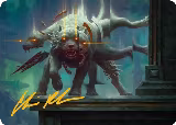 Flickering Hound Art Card (2/54) (Gold-Stamped Signature) (2) — card price