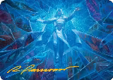 Overwrite the Multiverse Art Card (Gold-Stamped Signature) (13) — card price