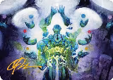 Avatar of Burgeoning Echoes Art Card (Gold-Stamped Signature) (24) — card price