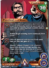 Percival Pendervick, Lead Broker (AC8-035 (C)) — card price
