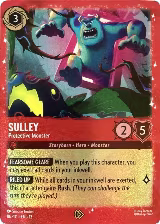 Sulley - Protective Monster (18), Disney Lorcana Promo Cards — Lorcana card price