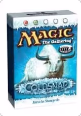 Coldsnap - Aurochs Stampede Precon Theme Deck, Coldsnap — Magic card price