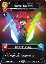 General Grievous - Scourge of Dathomir (11) — card price