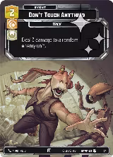 Don't Touch Anything (Foil) (37) — card price
