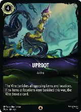 Uproot (29/37), Illumineer's Quest: The Great Hunny Rescue — Lorcana card price