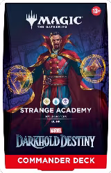 Marvel: Darkhold Destiny Commander Deck - Strange Academy, Commander: Marvel: Darkhold Destiny — Magic sealed product price